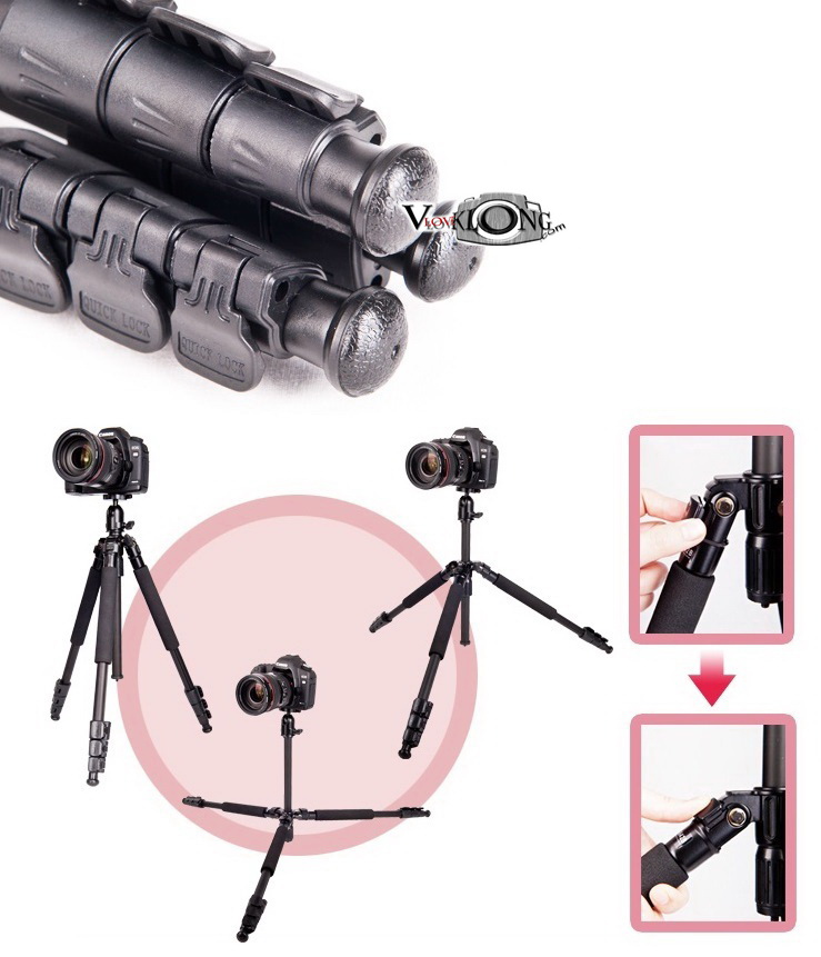 ขาตั้งกล้องหัวบอลDSLR WF-3642B น้ำหนักเบา ราคาพิเศษสุดๆ รูปที่ 6