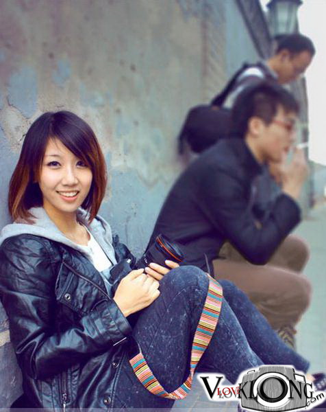 Camera Strap สายคล้องคอกล้อง Rainbow มี 2 โทนสีให้เลือก รูปที่ 5