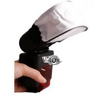 flash diffuser กรองแสงแฟลชภายนอกให้นุ่มขึ้น  รูปที่ 4