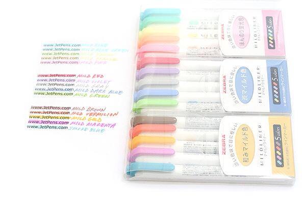 ปากกาzig clean color/mildliner รูปที่ 4