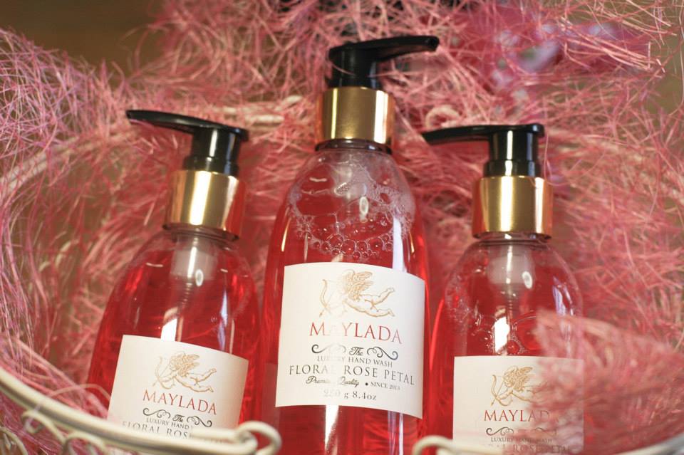 MAYLADA Luxury Hand Wash FLORAL ROSE PETAL สบู่เหลวล้างมือ รูปที่ 7