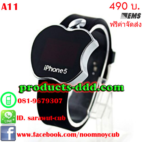 นาฬิกาข้อมือแอปเปิ้ล Iphone5 LED Digital A11 (Sale) รูปที่ 1