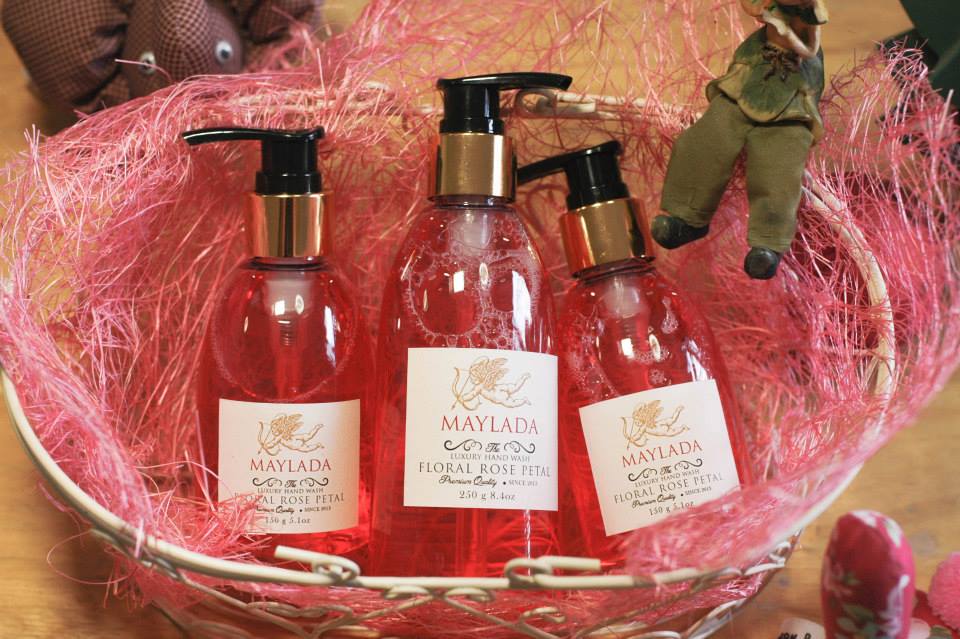 MAYLADA Luxury Hand Wash FLORAL ROSE PETAL สบู่เหลวล้างมือ รูปที่ 1