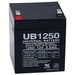 รูปย่อ UB1250 SLA Battery 12 Volt 5 AMP Hours [Electronics] ( Battery UPG ) รูปที่1