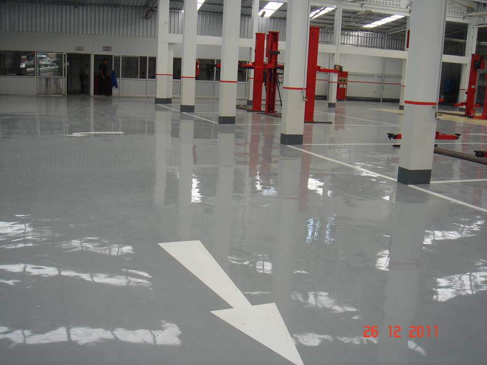 ระบบ Epoxy พื้นพี่ยู กันซึม กันรั่ว ยางมะตอย ผนังอินฟิววอล 0818057139 รูปที่ 1