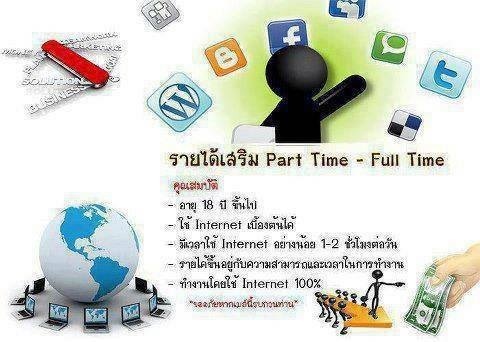 รับสมัครงานด่วนๆๆ พาร์ทไทม์ งานอิสระ ทำง่ายๆค่ะ รูปที่ 1