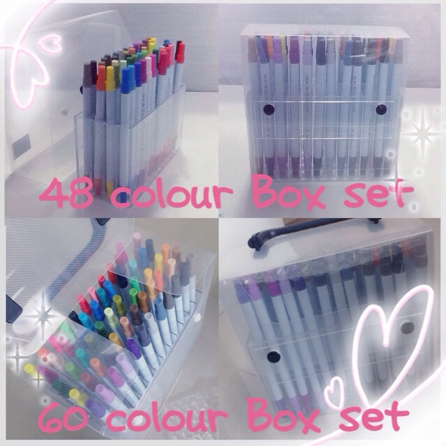 ปากกาzig clean color/mildliner รูปที่ 3