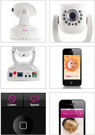 ibaby กล้องเบบี้มอร์นิเตอร์ ใช้ดูความเคลื่อนไหวของลูกน้อย รูปที่ 3