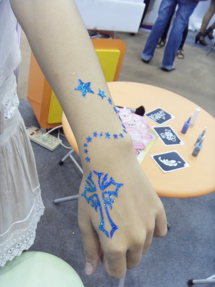 Glitter-Tattoo รูปที่ 2