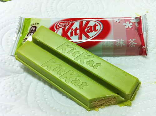 ขาย คิทแคท ชาเขียวซากุระ (Kitkat Greentea Sakura) รูปที่ 4