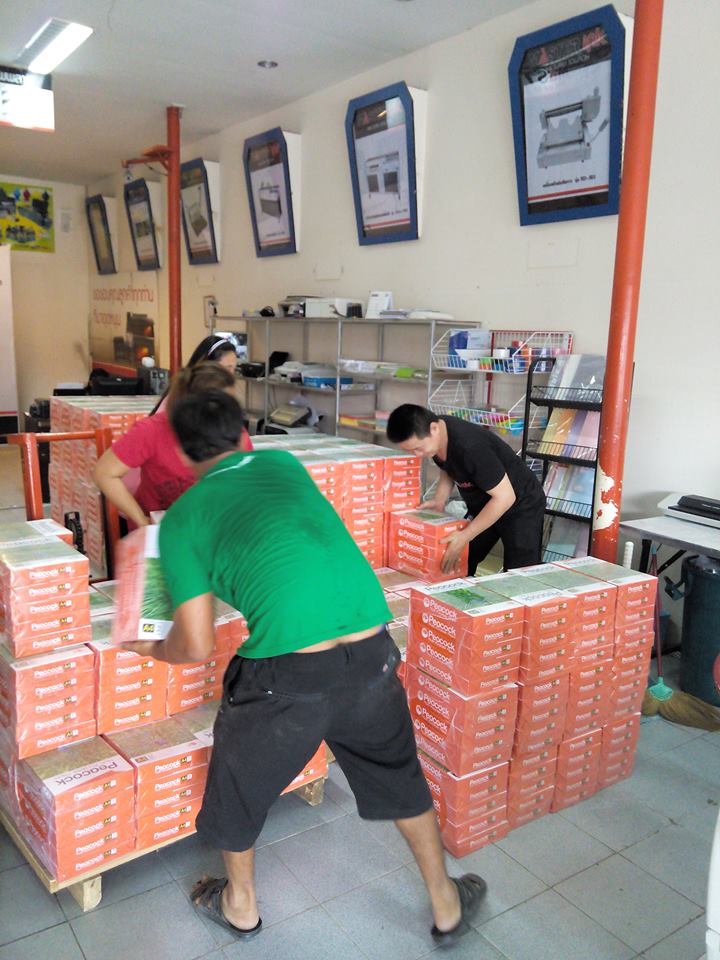 กระดาษถ่ายเอกสาร เนื้อกระดาษคุณภาพ  70g  ราคาถูก รูปที่ 5