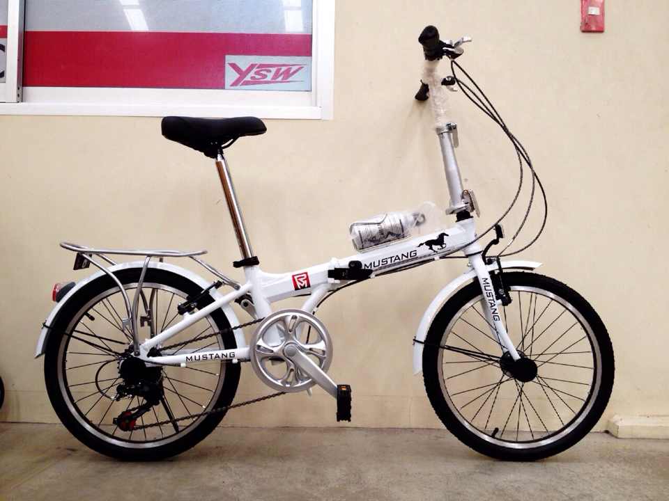 จักรยานพับได้ MUSTANG เฟรมตรง (design by FORD USA)  รูปที่ 1
