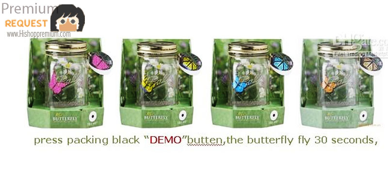 >>>ผีเสื้อในโหลแก้ว,(ButterFly Toy Jar),ของขวัญ<<< รูปที่ 2