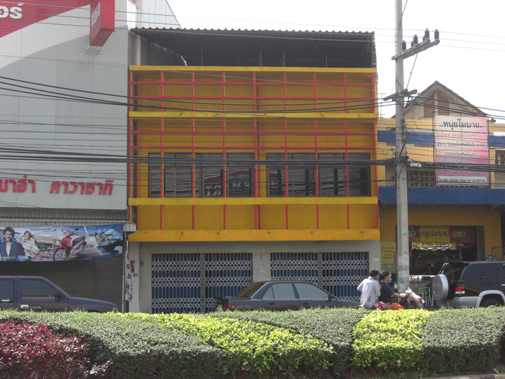 ขายอาคารพาณิชย์ 2 คูหา บนถนนแสงชูโต อ.ท่าม่วง จ.กาญจนบุรี รูปที่ 1