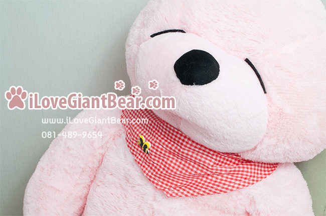 ตุ๊กตาหมีตัวใหญ่ 1.8 เมตร สีชมพู หลับตา ราคาถูก จัดส่งทั่วประเทศ รูปที่ 3
