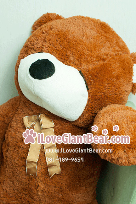 ตุ๊กตาหมีตัวใหญ่ 1.8 เมตร สีน้ำตาล หลับตา ราคาถูก ส่งทั่วประเทศ รูปที่ 2