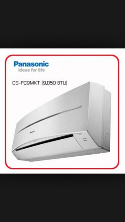 ขายแอร์ PANASONIC แบบติดผนัง 9000 BTU 10,000บาท รูปที่ 1