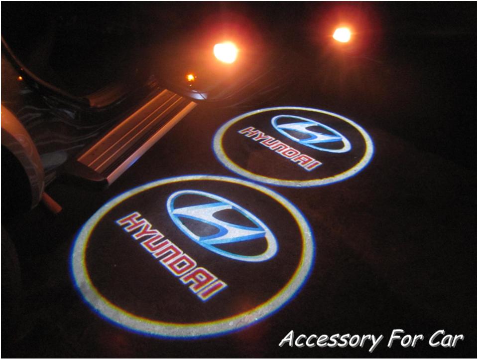 LED Door Ghost Shadow Projector Lights ติดประตู เปลี่ยนโลโก้ได้ ฟรีโลโก้อีก 1 คู่ รูปที่ 4