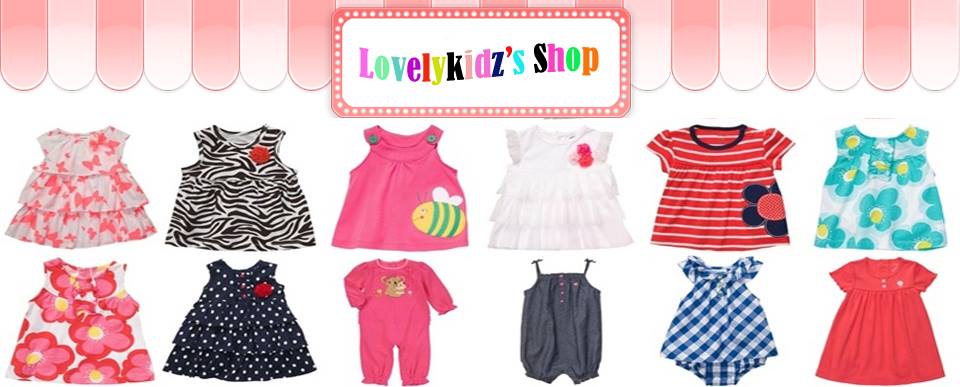 Lovelykidzshop ชุดเด็ก เสื้อผ้าเด็ก Carter's Laura Ashley etc. ราคาโรงงาน  รูปที่ 1