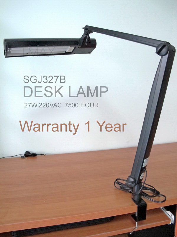 จำหน่ายโคมไฟ Desk Lamp 27W sgj327 โคมไฟแบบแค้มโต๊ะ Desk Lamp Clamp 27W รูปที่ 1