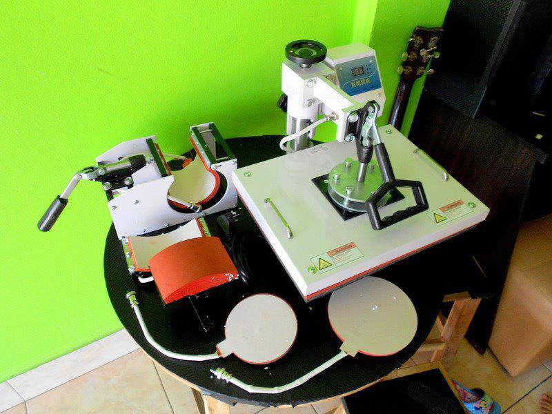 Pneumatic Heat Transfer Machine A3 (เครื่องรีดภาพลงเสื้อระบบนิวเมติก) รูปที่ 3