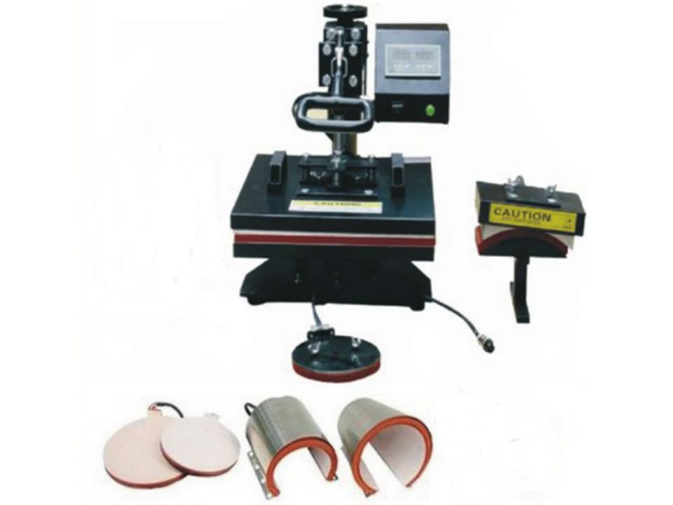 Pneumatic Heat Transfer Machine A3 (เครื่องรีดภาพลงเสื้อระบบนิวเมติก) รูปที่ 4