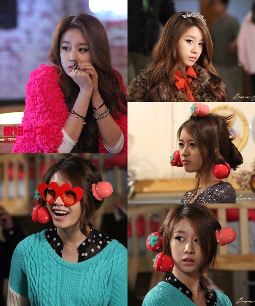 โรลม้วนผมฟองน้ำสตอเบอร์รี่ 6ลูก รูปที่ 4