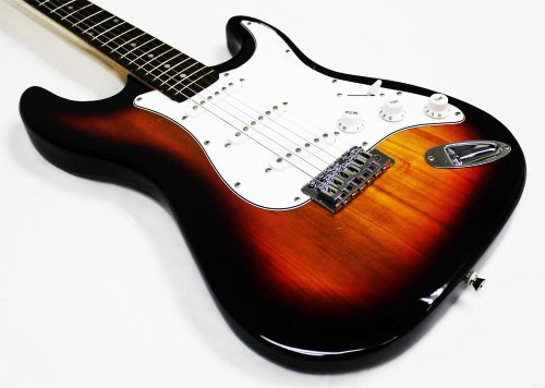 Crescent Electric Guitar Starter Kit - Sunburst Color (Includes Amp & CrescentTM Digital E-Tuner) ( Crescent guitar Kits ) ) รูปที่ 3