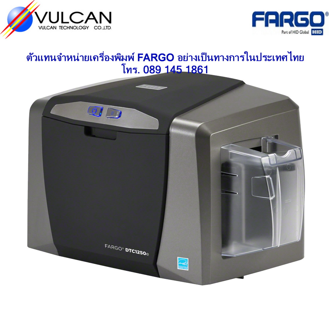FARGO ID CARD PRINTER เครื่องพิมพ์บัตรพนักงาน เครื่องพิมพ์บัตร พลาสติก เครื่องพิมพ์บัตรนักเรียน เครื่องพิมพ์บัตรสมาชิก  รูปที่ 7