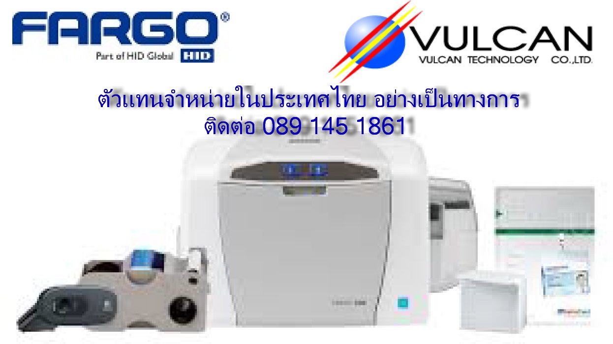 FARGO ID CARD PRINTER เครื่องพิมพ์บัตรพนักงาน เครื่องพิมพ์บัตร พลาสติก เครื่องพิมพ์บัตรนักเรียน เครื่องพิมพ์บัตรสมาชิก  รูปที่ 3