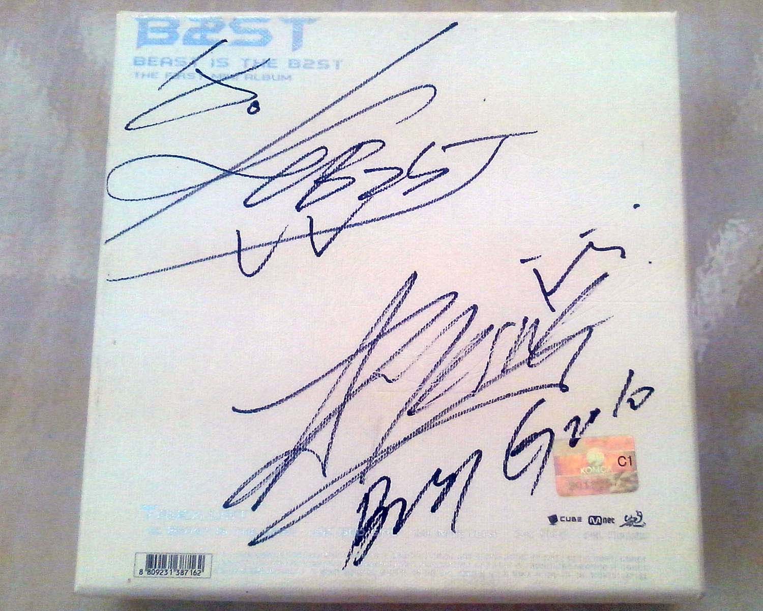 CD Imported B2ST/BEAST พร้อมลายเซ็น รูปที่ 3