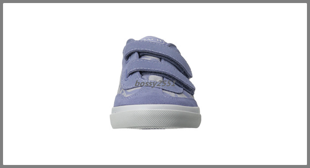 รองเท้า COACH Priya Blue Champagne Suede รูปที่ 5