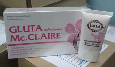 gluta mc plus กลูต้าแม็คพลัส ผิวขาวกระจ่างใสเนียนเรียบสม่ำเสมอ ลดฝ้า กระ จุดด่างดำ ผิวทนต่อแสงแดด รูปที่ 1