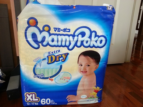 ขายต่อ Mamy Poko size XL ประมาณ 90 ชิ้นราคาถูก รูปที่ 1