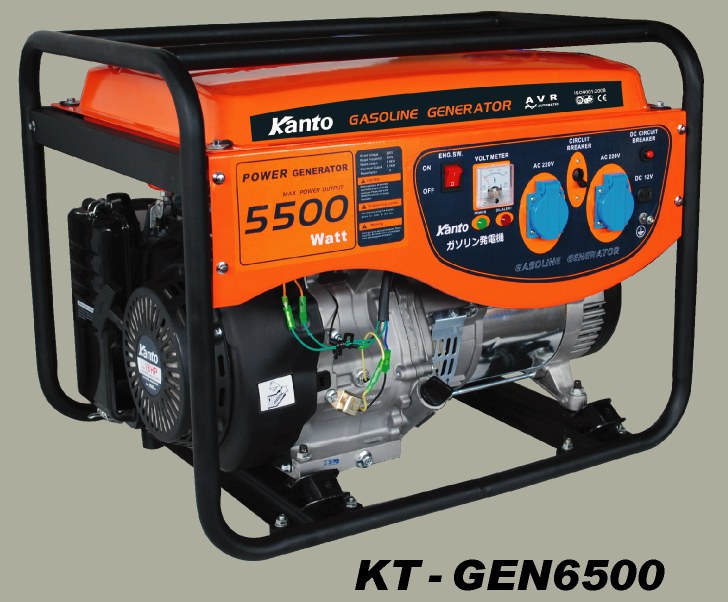 เครื่องยนต์ปั่นไฟเบนซิน 5.0 kw. KT-GEN6500 รูปที่ 1