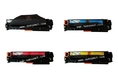 ตลับหมึกปริ้นเตอร์ HP CLJ1500/2500 Color Laserjet C9700A bk สีดำ , C9701A Cสีฟ้า, C9702A Y สีเหลือง , C9703A M สีแดง 