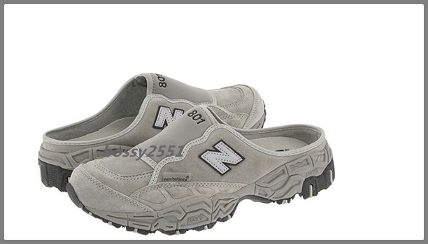 รองเท้าผู้ชาย New Balance Classics M801 Clog/GREY รูปที่ 1