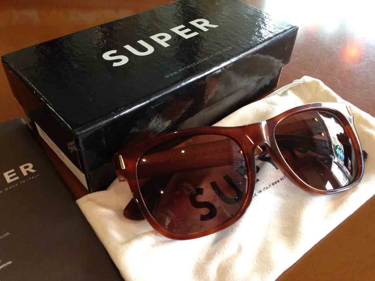 ขายแว่น Super Basic Francis Havana & Gold ของแท้ 100% จากอเมริกา รูปที่ 1