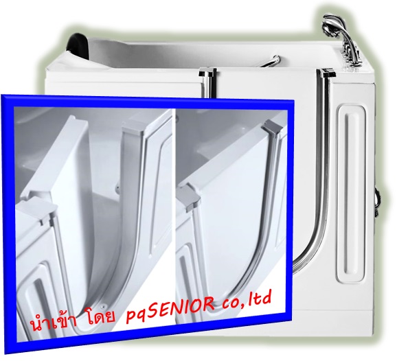 ขาย อ่างอาบน้ำอุปกรณ์สำหรับผู้สูงอายุ นั่งรถเข็น อัมพฤกษ์ ชนิด Walk-in Tub ราคาถูก รูปที่ 4