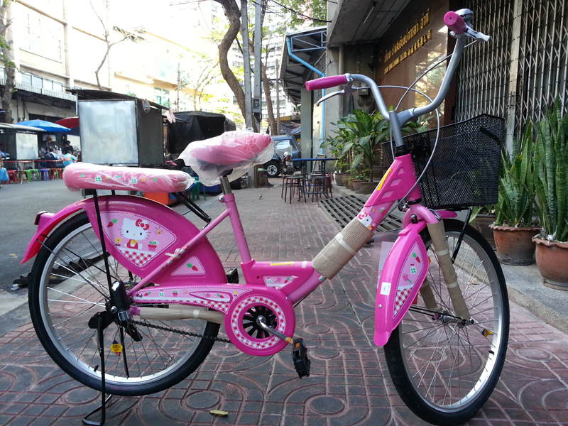 รถจักรยานแม่บ้านฮัลโหล คิตตี้ 24 นิ้ว  รูปที่ 2