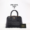 Prada Saffiano Promenade alma 25 สีดำ nero 1:1 Top Hi-End 7stars mirror