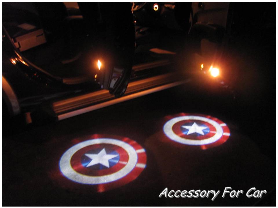 Like Ghost Shadow Projector ไฟโชว์โลโก้ส่องพื้นติดประตู เปลี่ยนโลโก้ได้ ราคาถูก คุณภาพดีเยี่ยม รูปที่ 4