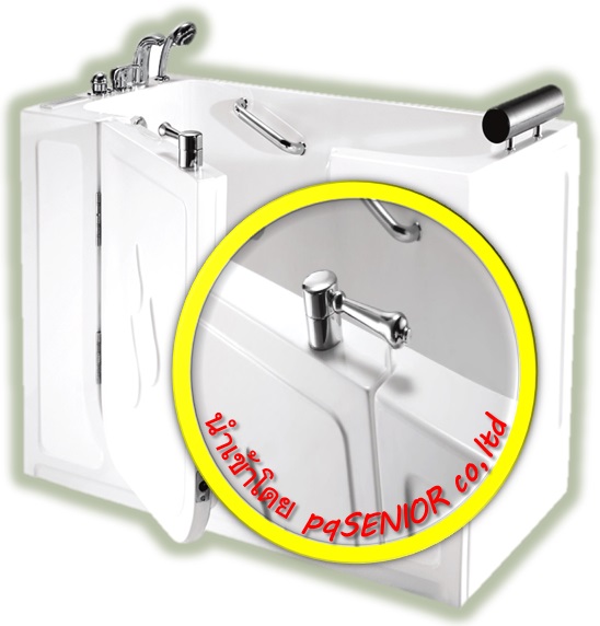 ขาย อ่างอาบน้ำอุปกรณ์สำหรับผู้สูงอายุ นั่งรถเข็น อัมพฤกษ์ ชนิด Walk-in Tub ราคาถูก รูปที่ 3