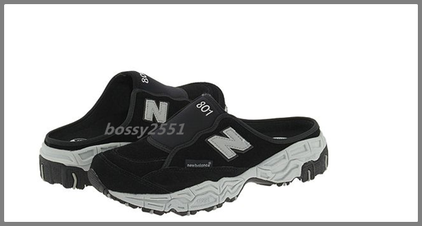 รองเท้าแตะผู้ชายแบรนด์ดัง New Balance Classics M801 Clog /BLACCK รูปที่ 1