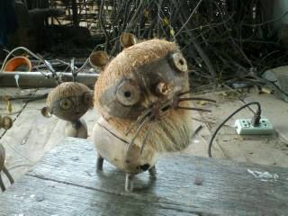 toy wood ตุ๊กตาทำจากไม้ แล้วเศษวัสดุธรรมชาติ  รูปที่ 2
