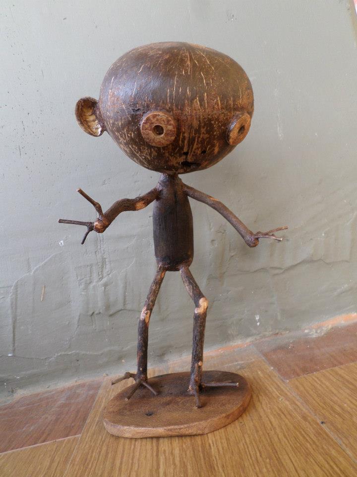 toy wood ตุ๊กตาทำจากไม้ แล้วเศษวัสดุธรรมชาติ  รูปที่ 5
