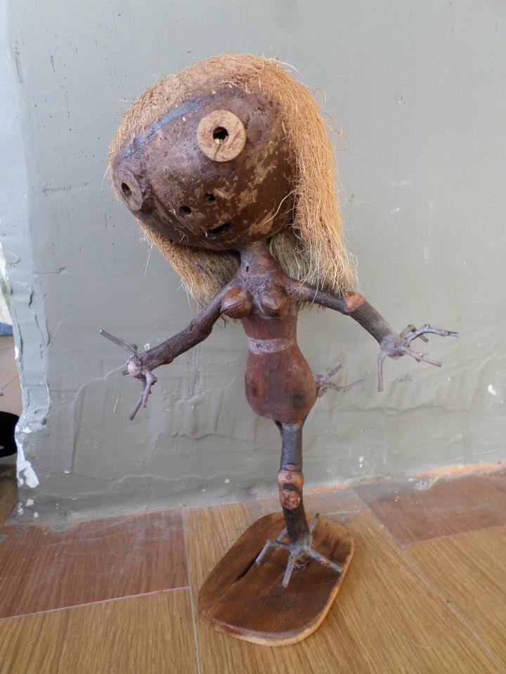 toy wood ตุ๊กตาทำจากไม้ แล้วเศษวัสดุธรรมชาติ  รูปที่ 4