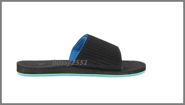 รองเท้าแตะ New Balance รุ่น  Men's Mosie Slide : BLACK/Blue รูปที่ 4