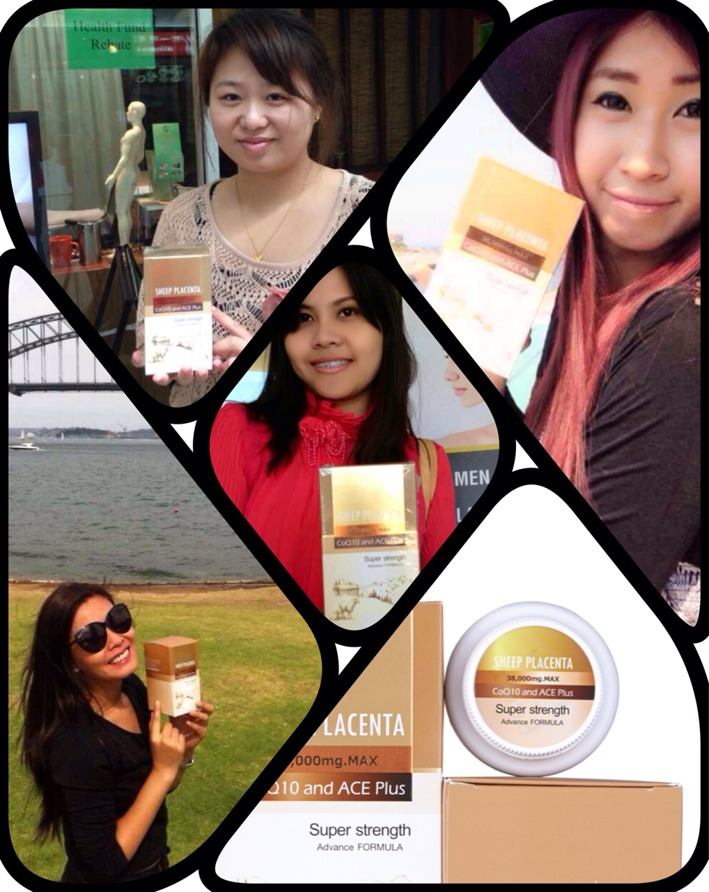 พร้อมส่ง เซ็ทคู่ รกแกะ 38,000mg.MAX 1 ปุก + สารสกัดเมล็ดองุ่น 24,000 mg.MAX 1ปุก ผิวขาวใส เด้ง เด็กครบสูตร รูปที่ 5