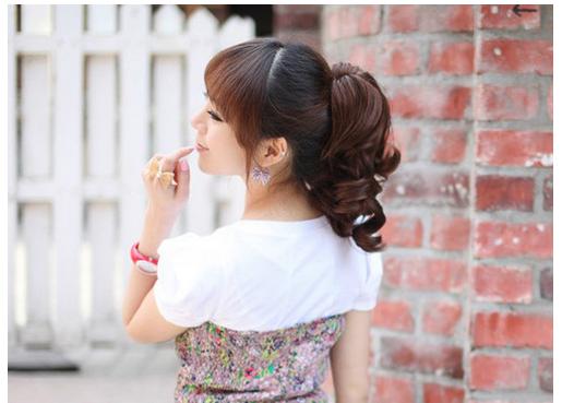 วิกผม/hair piece/ที่คาดผม/สร้อยคอ/ต่างหู/แหวน/ข้อมือ รูปที่ 1